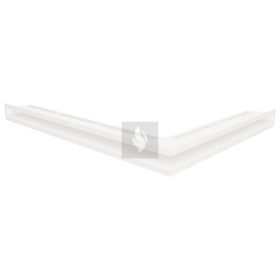 SAVEN Loft sarok szellőzőrács 6×60×80cm fehér balos