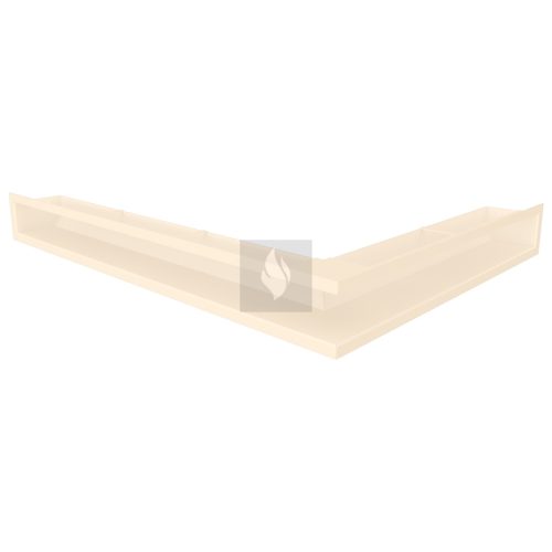 SAVEN Loft sarok szellőzőrács 9×60×80cm krém balos