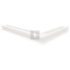 SAVEN Loft sarok szellőzőrács 9×60×80cm fehér balos