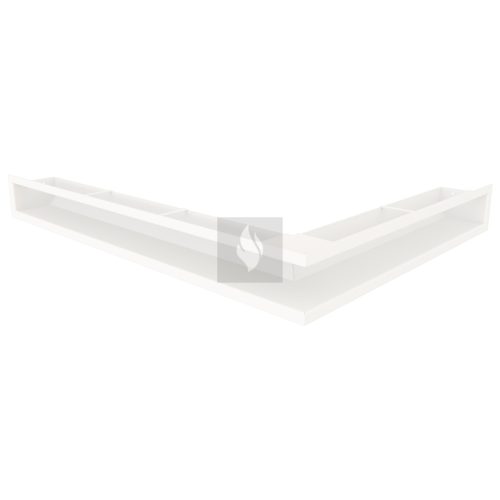 SAVEN Loft sarok szellőzőrács 9×60×80cm fehér balos