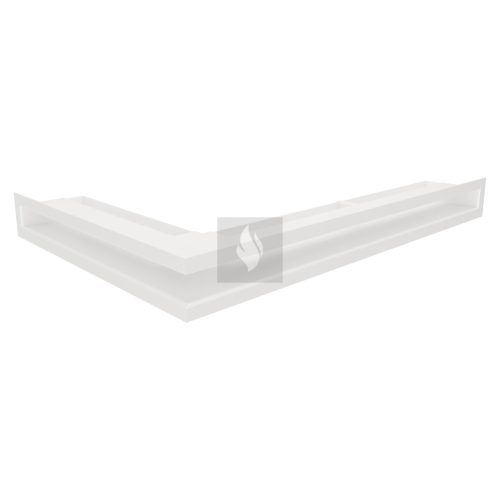 SAVEN Loft sarok szellőzőrács 6×60×40cm fehér jobbos