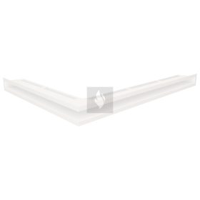 SAVEN Loft sarok szellőzőrács 6×80×60cm fehér jobbos