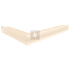 SAVEN Loft sarok szellőzőrács 9×80×60cm krém jobbos