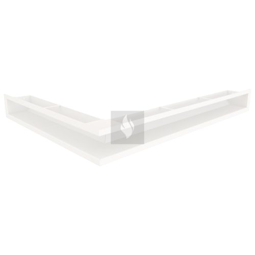 SAVEN Loft sarok szellőzőrács 9×80×60cm fehér jobbos