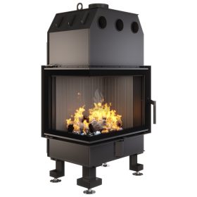   SAVEN Energy 65х50х47L (14,5 kW) ECO balos légfűtéses kandallóbetét fekete béléssel
