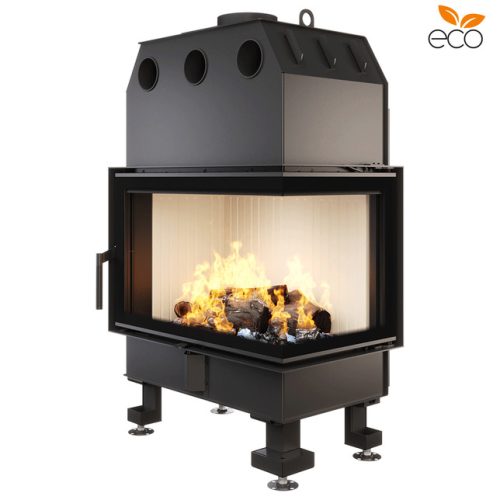 KAWMET - SAVEN Energy 75×50×47R (15,1kW) ECO jobbos légfűtéses kandallóbetét