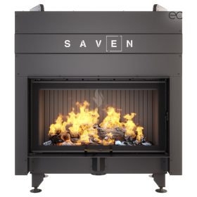   SAVEN Energy Up 90×50 (19,0 kW) ECO légfűtéses kandallóbetét fekete béléssel
