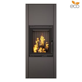   SAVEN Vatra L 40×50 ECO légfűtéses kandallókályha fekete béléssel