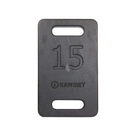 KAWMET ruck plate súlylap 15 kg