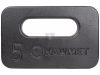 KAWMET ruck plate súlylap 5 kg