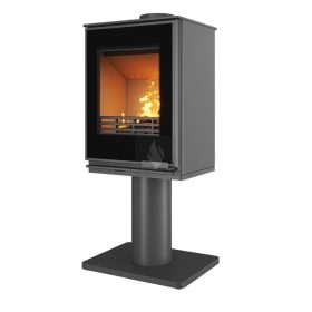   Kawmet HARITA S15v Decor ECO dekor üveges lábon álló kandallókályha