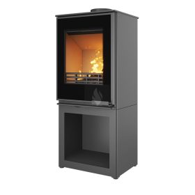   Kawmet HARITA S15v S-BOX Decor ECO dekor üveges fatárolós kandallókályha
