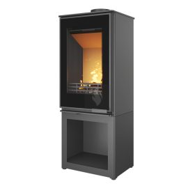   Kawmet VENUS S16 S-BOX Decor ECO dekor üveges fatárolós kandallókályha
